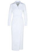 Max Mara Balzac Wraparound Long-Sleeved Dress