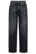 Acne Studios Embossed Label Mid-Waist Jeans