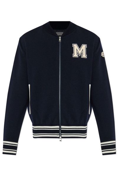 Moncler Logo-Patch Zipped Jacket