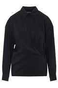Lemaire Long-Sleeved Draped Shirt
