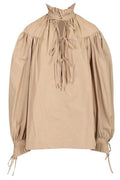 Dries Van Noten Ruffled Tie Blouse