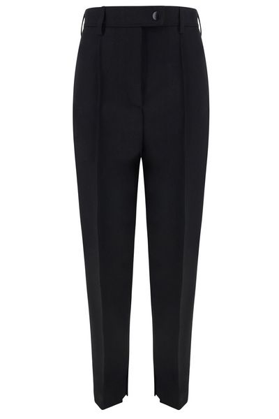 Prada High-Waist Tapered-Leg Trousers