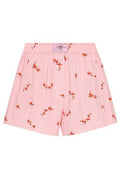 Ganni Logo Patch Floral-Printed Shorts