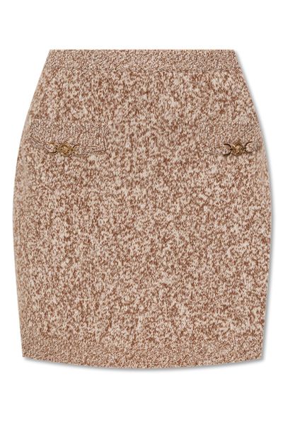 Versace Knitted Mini Skirt