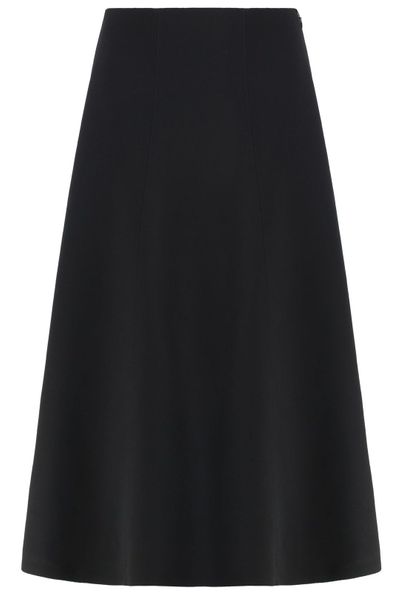 Jacquemus High Waisted Flared Maxi Skirt