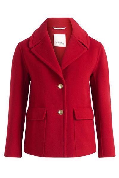 'S Max Mara Smmsissy Button-Up Coat