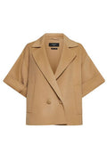 Weekend Max Mara Double-Breasted Short-Sleeved Cape