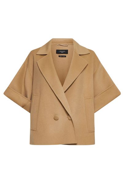 Weekend Max Mara Double-Breasted Short-Sleeved Cape