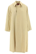 Maison Margiela Single-Breasted Midi Trench Coat