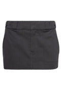Alexander Wang Mid-Rise Raw Hem Skorts