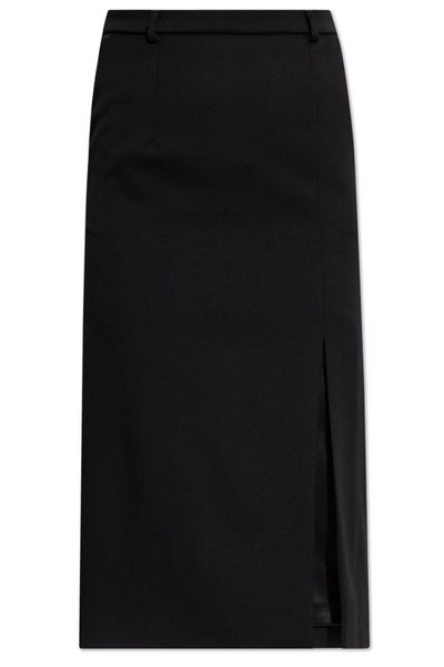 Dolce & Gabbana Side Slit Midi Skirt