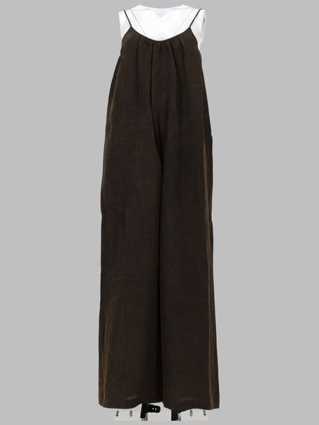 Uma Wang Paul Wide-Leg Jumpsuit