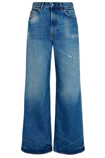 Acne Studios High-Waisted Wide-Leg Jeans