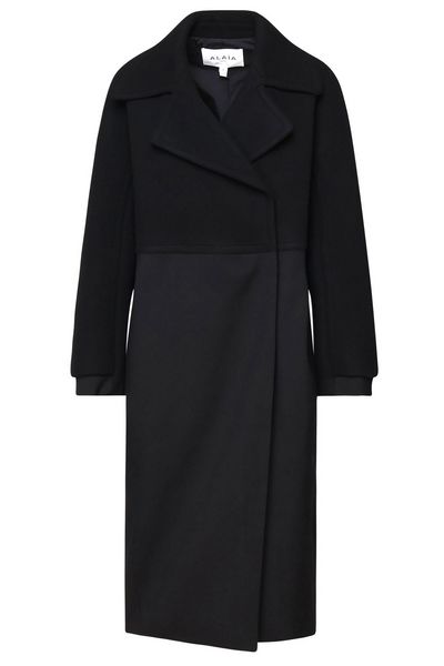 Alaïa Collar Long-Sleeved Coat
