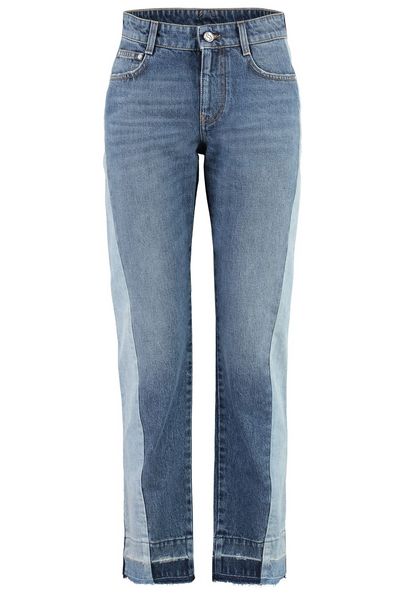 Stella McCartney Mid Rise Straight Leg Jeans