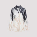 Gabriela Hearst Tie-Dye Button-Up Shirt
