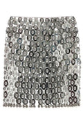 Rabanne Chainmail Mini Knitted Skirt