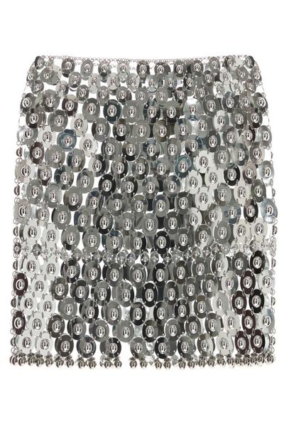 Rabanne Chainmail Mini Knitted Skirt