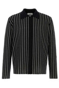 Jil Sander Crochet Knitted Cardigan