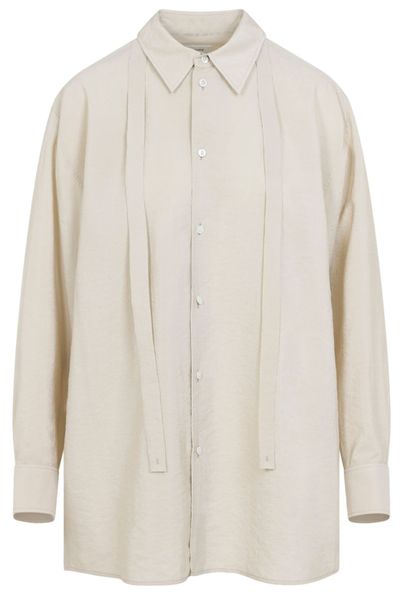 Lemaire Pleated Buttoned Shirt