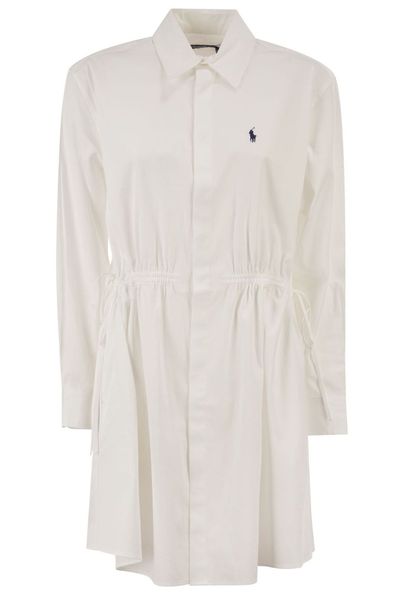 Polo Ralph Lauren Drawstring Shirt Dress
