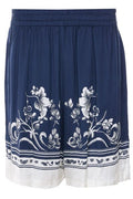 Ih Nom Uh Nit Printed Elastic-Waist Shorts