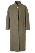 Alberta Ferretti Single Breasted Long Coat