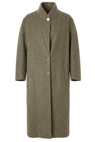 Alberta Ferretti Single Breasted Long Coat