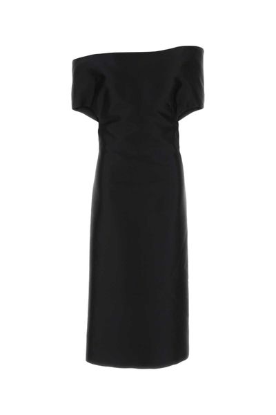 Jil Sander 318 Off-Shoulder Dress