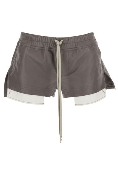 Rick Owens Vent Detail Drawstring Shorts