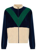Valentino Chevron Zip Sweatshirt