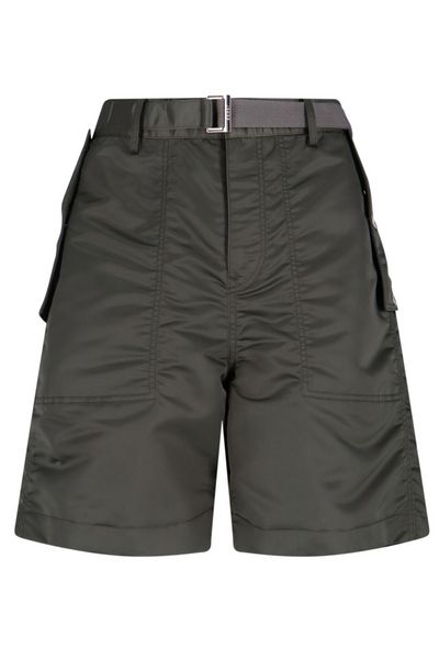 Sacai Belted Cargo Shorts