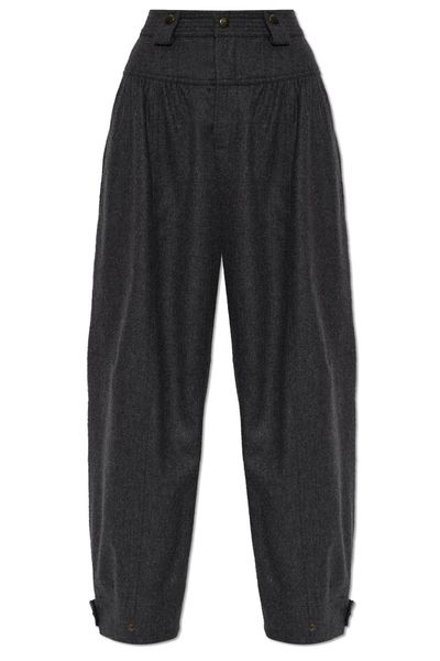 Chloé High-Rise Barrel Pants