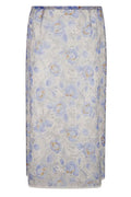 Prada All-Over Patterned Skirt
