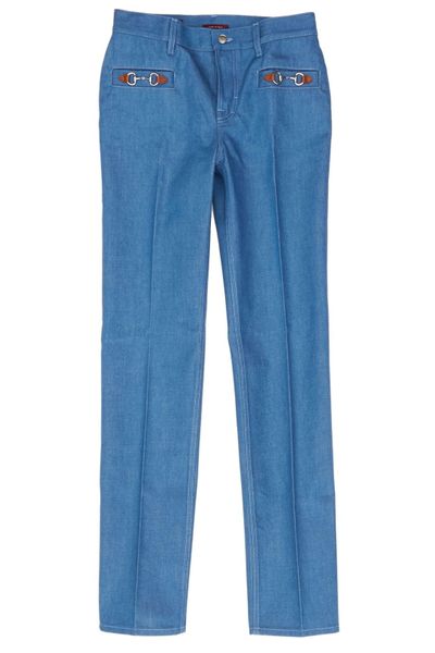 Gucci Horsebit Detail Jeans