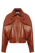 Versace Zipped Leather Blouson
