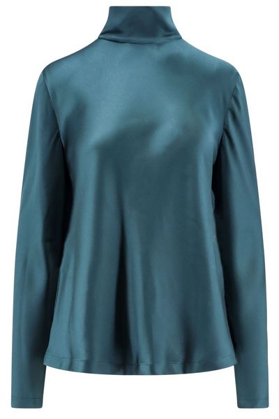 Giorgio Armani Long-Sleeved Satin Blouse