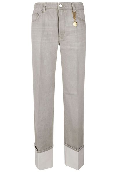 Stella McCartney Straight Turn-Up Jeans