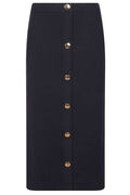 'S Max Mara Button-Up Midi Skirt