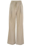 Herno Drawstring Wide-Leg Trousers