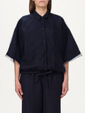 Fabiana Filippi Drawstring Cropped Shirt