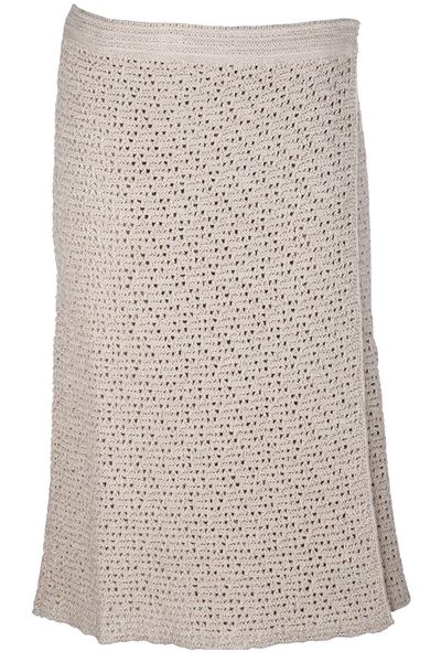 Bottega Veneta Crochet Knitted Skirt