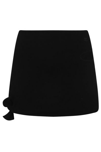 Courrèges Loop Knit Mini Skirt