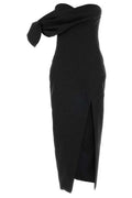 Givenchy Bow Bustier Midi Dress