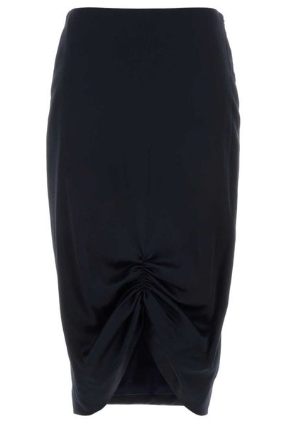 Valentino Ruched Pencil Skirt