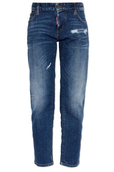 Dsquared2 Jenna Distressed Slim Jeans