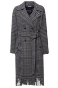 Weekend Max Mara Carpi Houndstooth Double-Breasted Coat