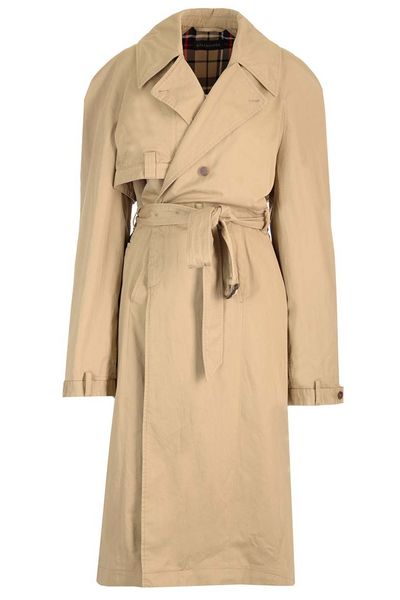 Balenciaga Belted Trench Coat