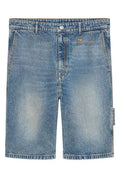 Courrèges Cargo Denim Shorts
