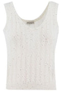 Brunello Cucinelli Embellished Sleeveless Top